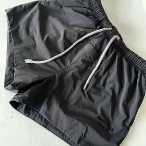 Fear of God Essentials Black Shorts
